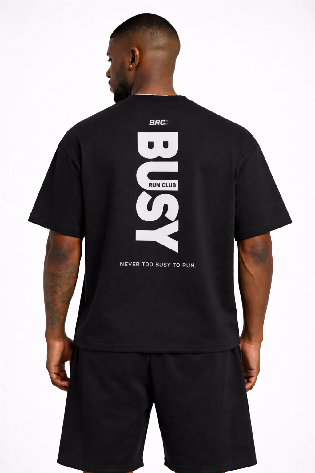 Busy run club T-shirt design